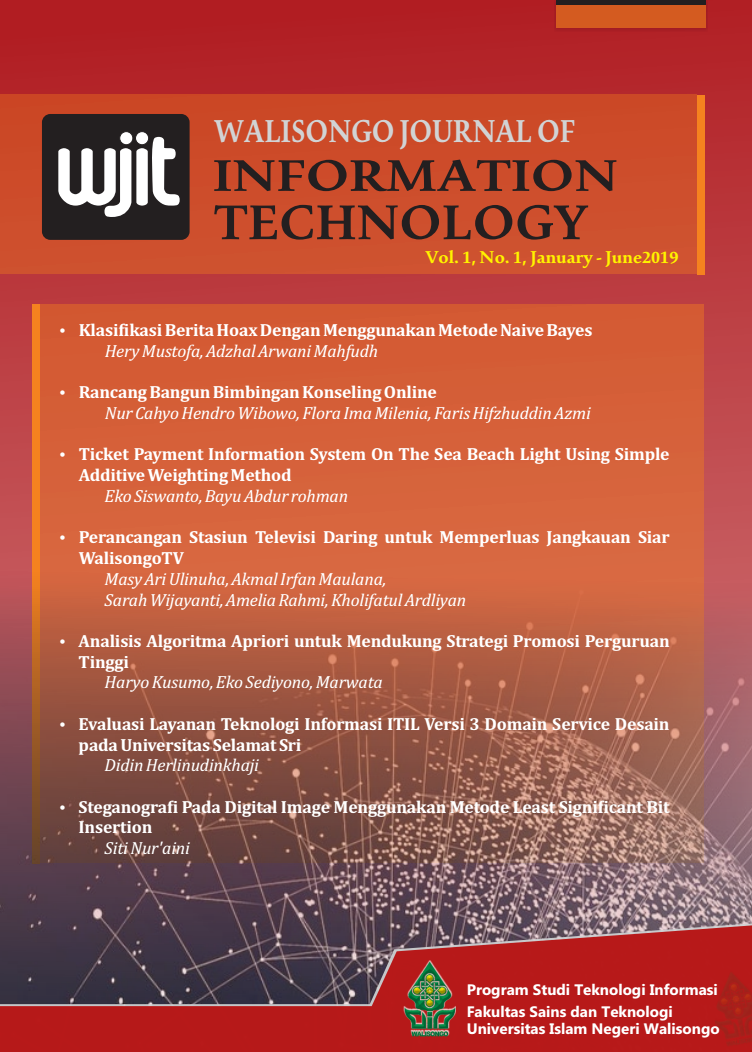 WJIT: Walisongo Journal of information Technology
