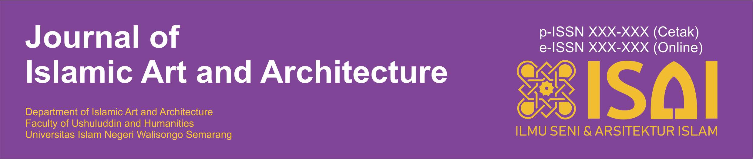 JIAA: Journal of Islamic Art and Architecture